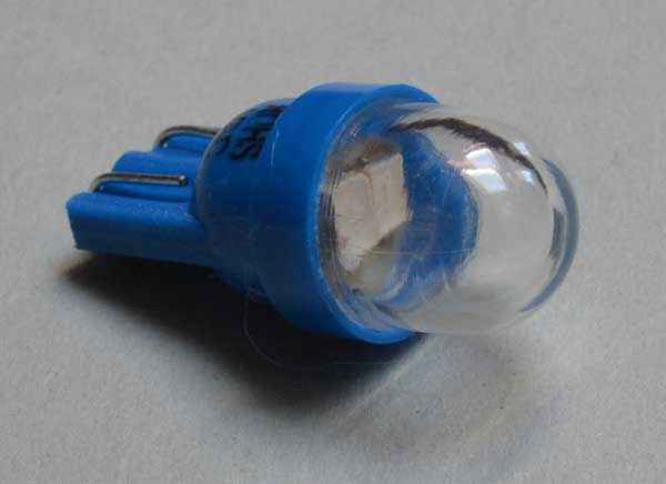 LED Lamp Retro Wedgebase - teal