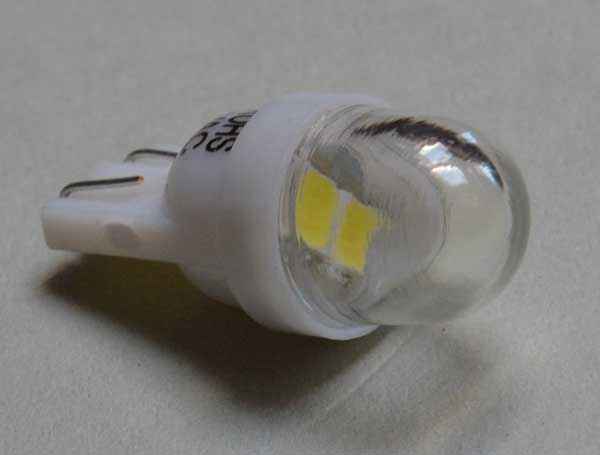 LED Lamp Retro Wedgebase - coldwhite