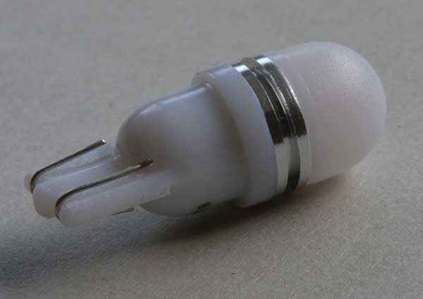 LED Lampe Retro frosted Lens Glassockel - warmweiß