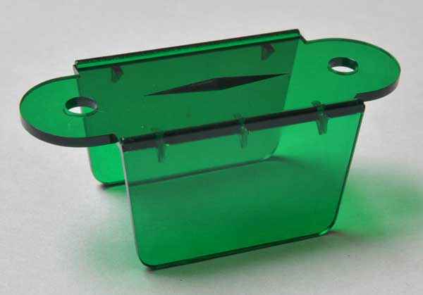 Lane Guide grün transparent