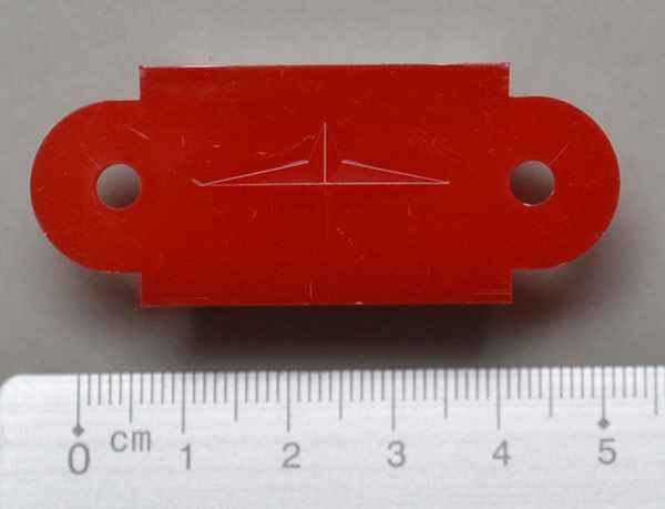 Lane Guide Williams mit Diamant Logo - rot