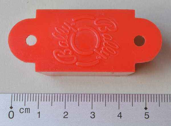 Lane Guide rot 2 1/8" mit Bally - Logo