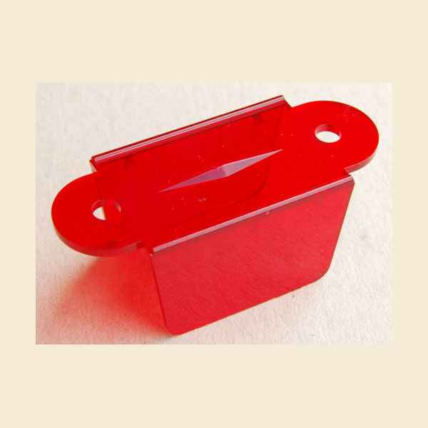 Lane Guide red translucent 2 1/8" old