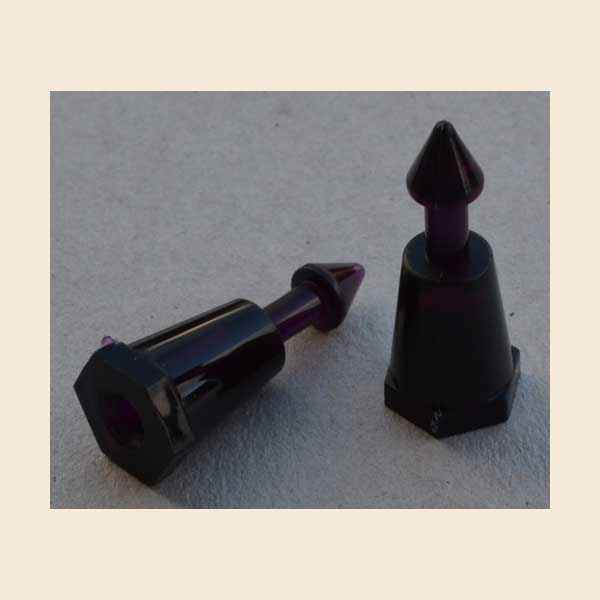 Mini Post transparent black