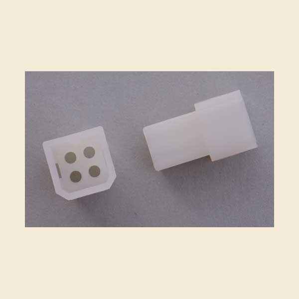 Molexstecker 4 pol. 0.062" Plug - quadratisch