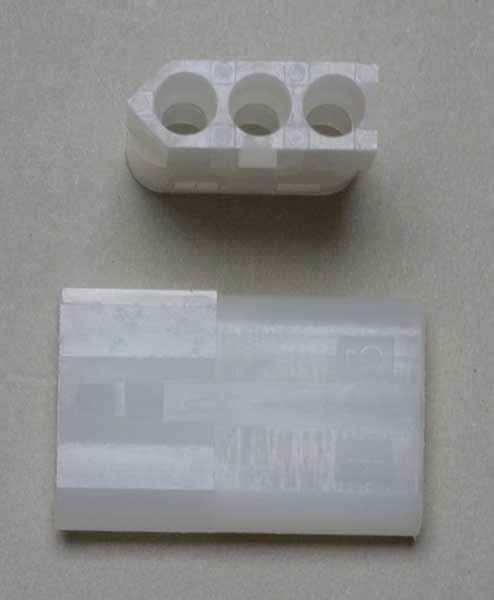 Molexstecker 3 pol. 0.093" - Receptacle