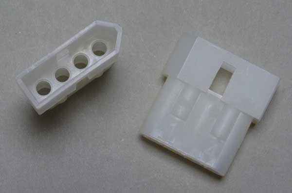 Molexstecker 4 pol. 0.093"  - Plug