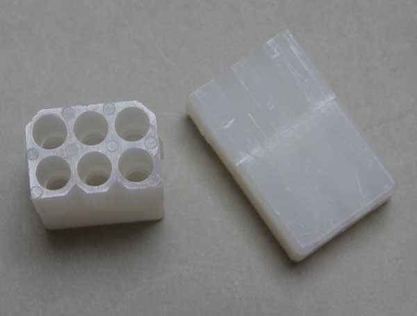 Molexstecker 6 pol. 0.093" - Receptacle