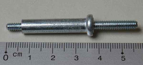 Post 8/32" for Rubber Sleeve - Male