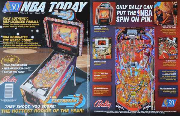 NBA Fastbreak - Flyer