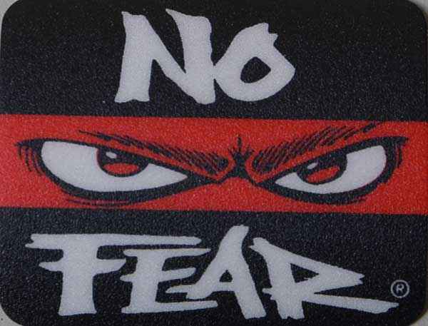 No Fear - Spinnerdecal Eyes