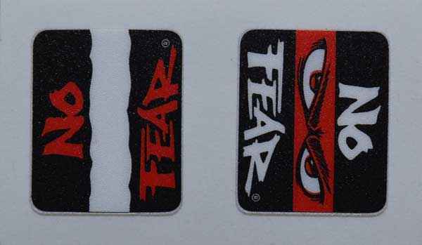 No Fear - Spinner Decals