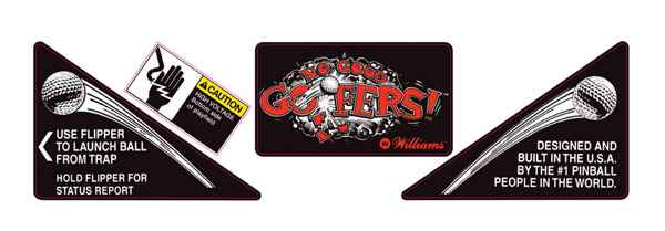 No Good Go(l)fers - Aprondecals