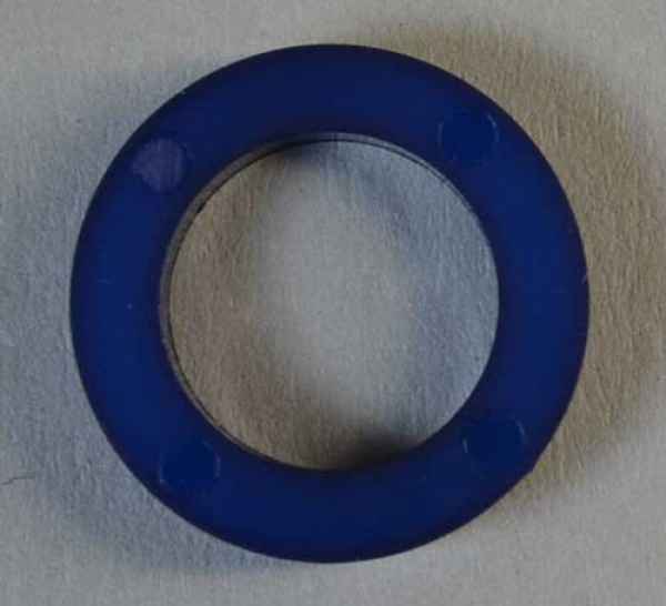 Protector aus Nylon für Bein und Beinschraube - blau
