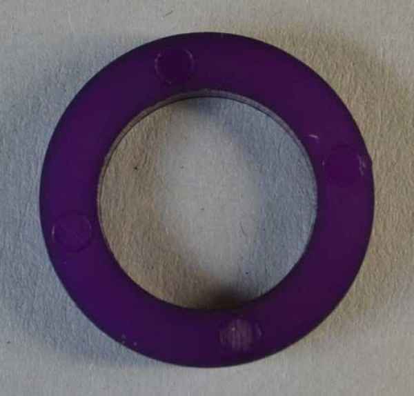 Protector aus Nylon für Bein und Beinschraube - violett