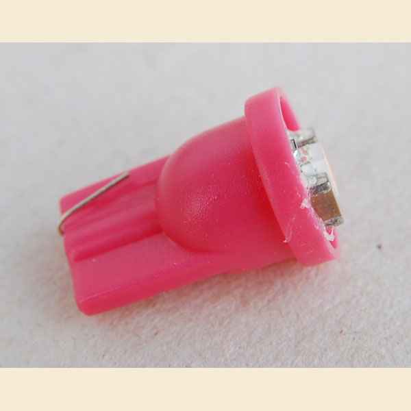LED Lampe Optiflux Glassockel T10 - Pink
