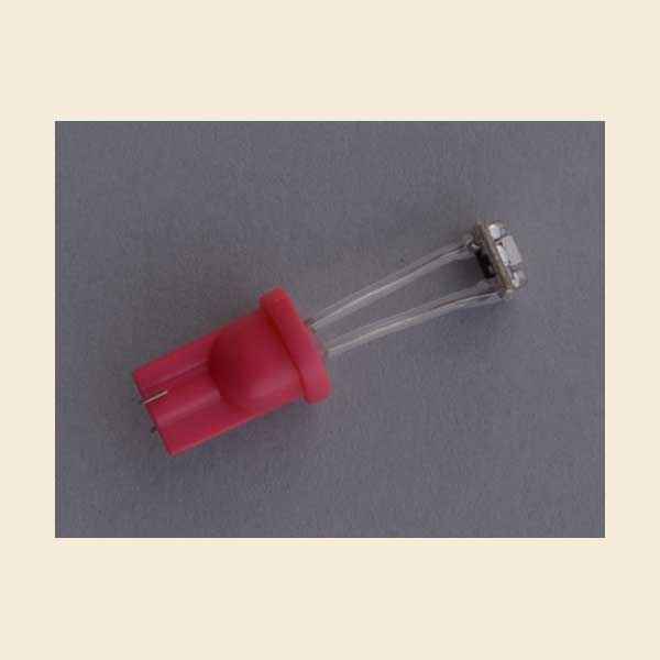 LED Lampe Optiflux Glassockel T10 Teleskop - pink