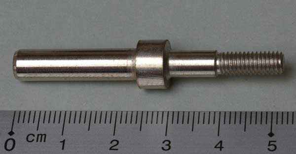 Bumper Post mit 8-32 Gewindeloch und 10-32 Unterteil