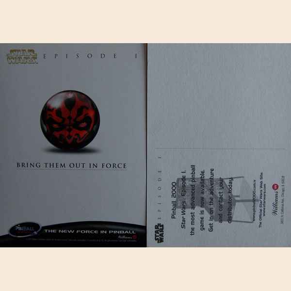 Star Wars Episode 1 - Postcard 1