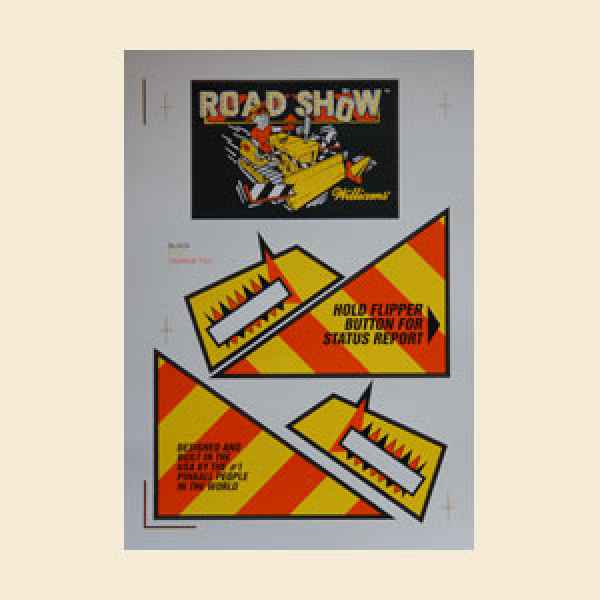 Roadshow - Apron Decals
