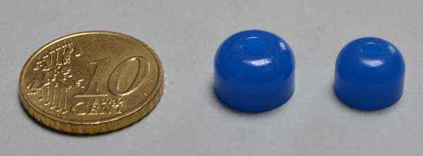 Minipostgummi Super Bands 23/64" / 3/8" - blau