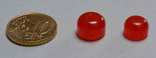 Minipostgummi Super Bands 23/64" / 3/8" - rot