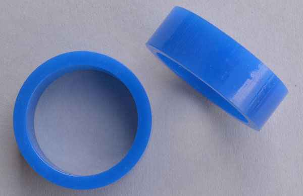 Super Bands High Gloss Flippergummi klein - blau