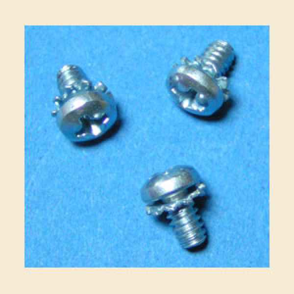 Pan Screw 6-32 x 1/4" with lockwasher