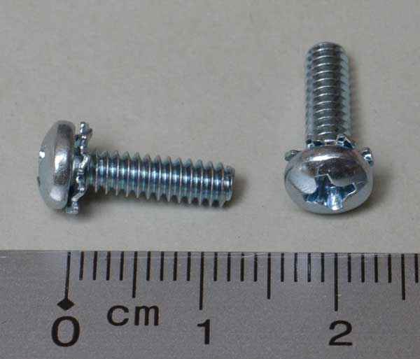 Machinescrew 6-32 x 1/2" with lockwasher p-ph-sems