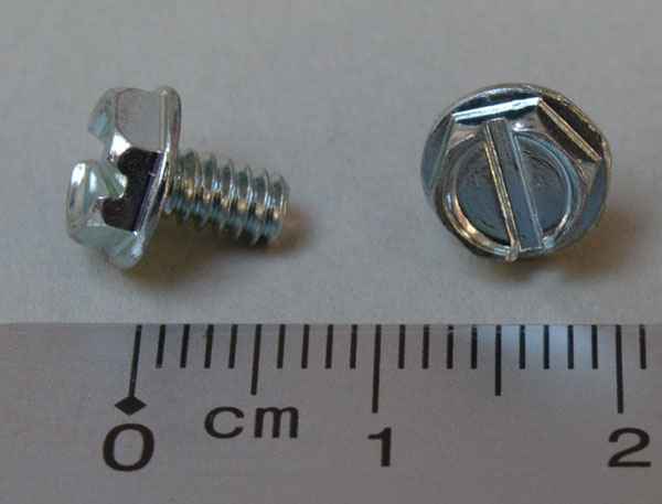 Maschinenschraube 6-32 x 1/4 pl-hwh