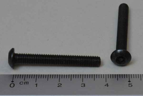 Maschinenschraube Torx 10-24 x 1 1/2" schwarz