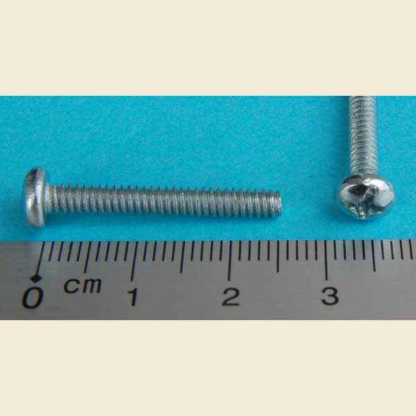 Maschinenschraube 6-32 x 1" Kreuzschlitz p-ph