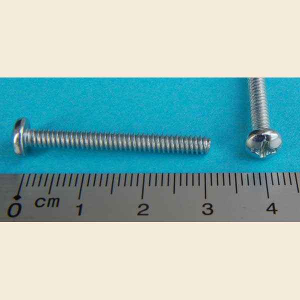 Maschinenschraube 6-32 x 1-1/4" Kreuzschlitz p-ph
