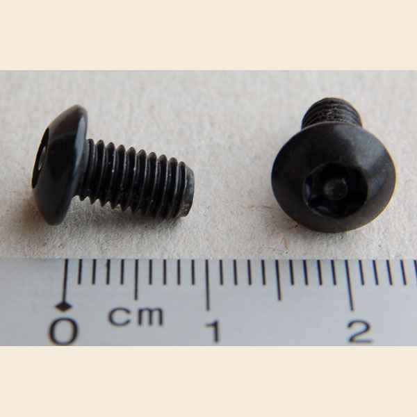 Maschinenschraube 10-32 x 3/8" Torx schwarz