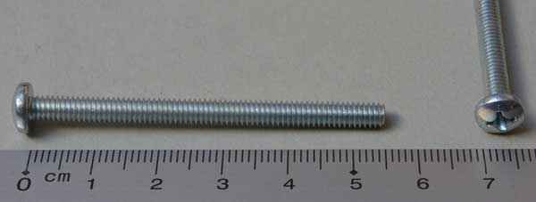 Machinescrew 8-32 x 2 1/4 p-ph