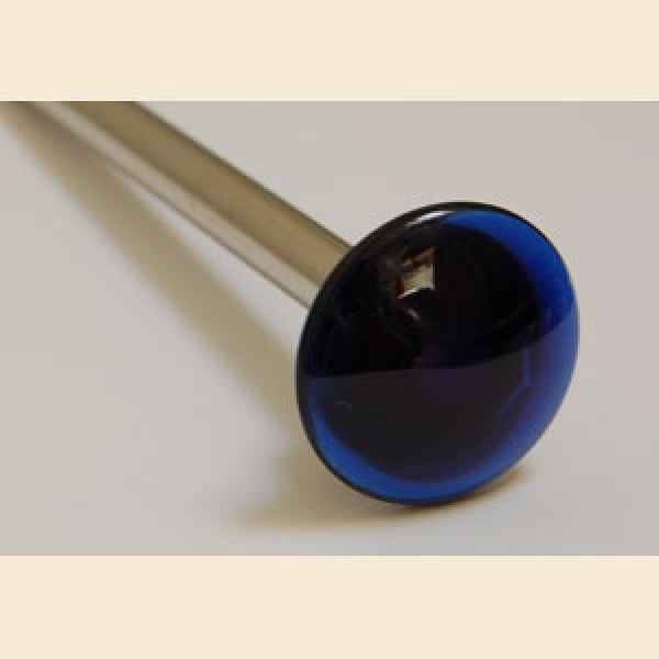 Abschussstange mit blau transparenten  Knopf