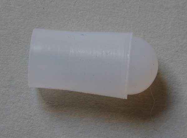 Abschußgummi transparent