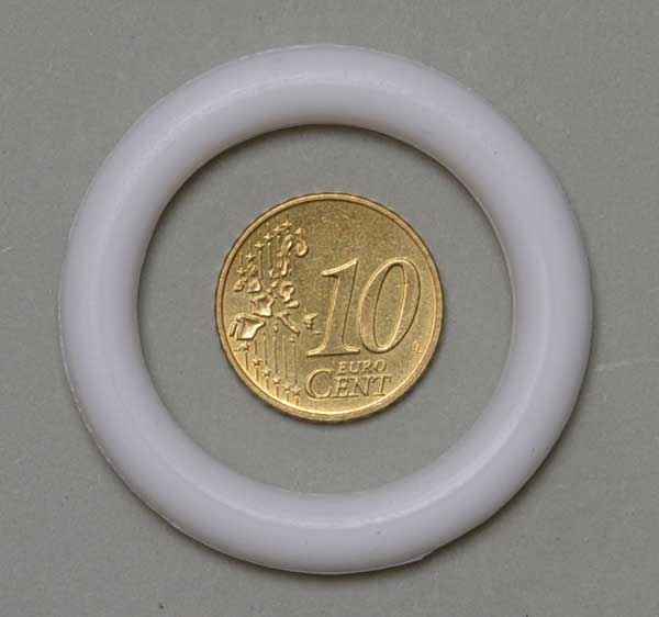 1 1/4" Silicone white