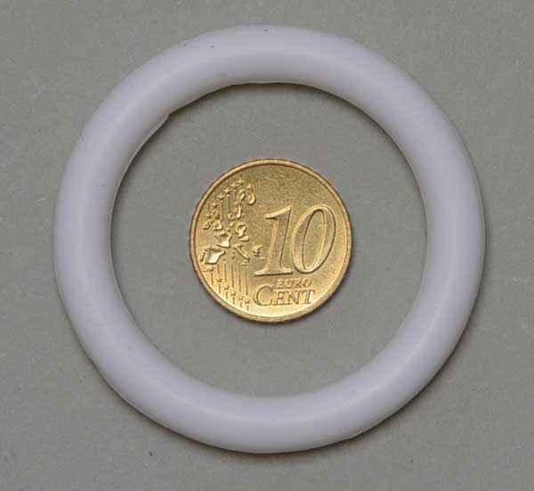 1 3/4" Silicon white