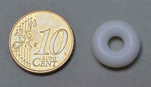 3/16" Silikon weiß