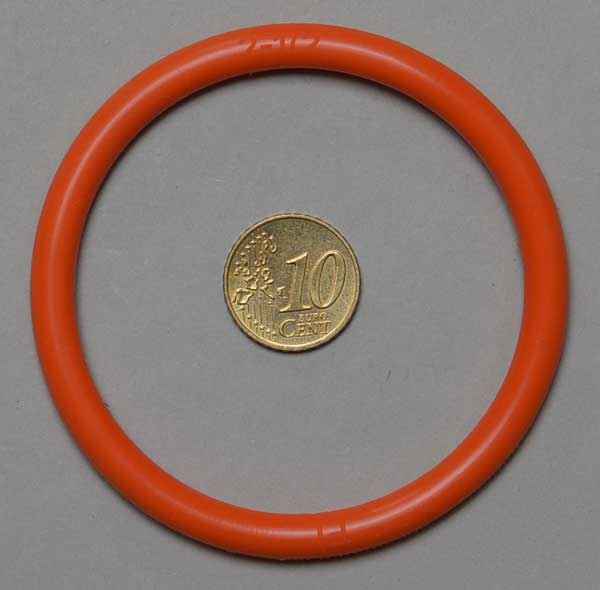 2 1/2" Silikon - orange