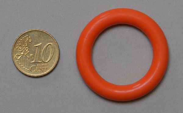 1"  Silikon - orange