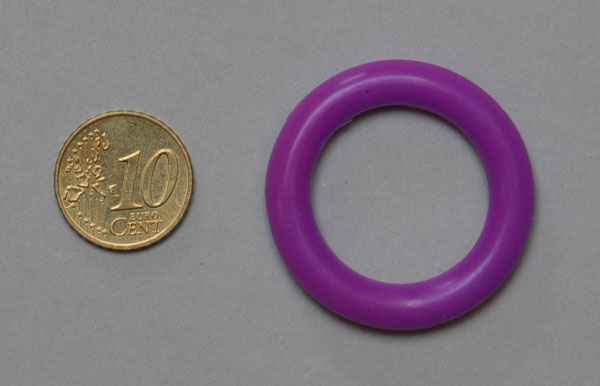 1"  Silikon - violett