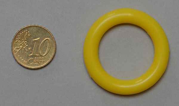 1"  Silikon - gelb