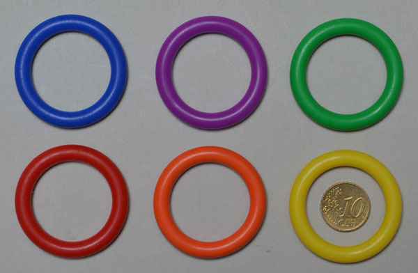 1 1/4" Silikon - orange