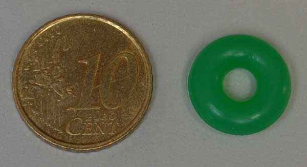 3/16" Silikon - grün