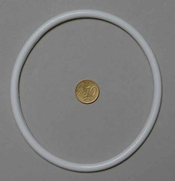 4 1/2" Silikon - Glow in the Dark