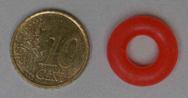 5/16" Silikon - rot
