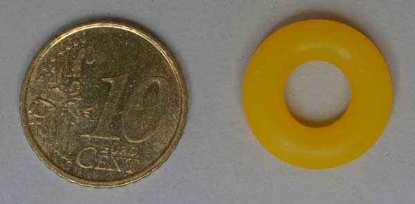 5/16" Silikon - gelb