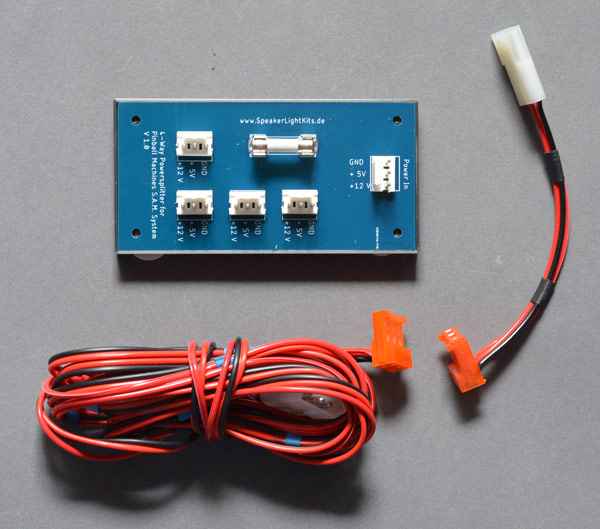 12 Volt/5 Volt Splitter SAM/Whitestar